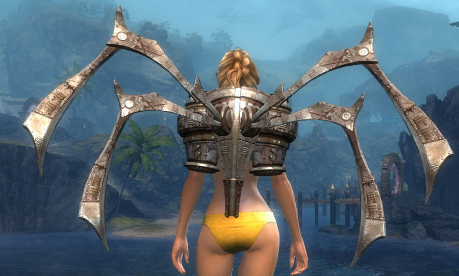 Skin: Quad Spinal Blades